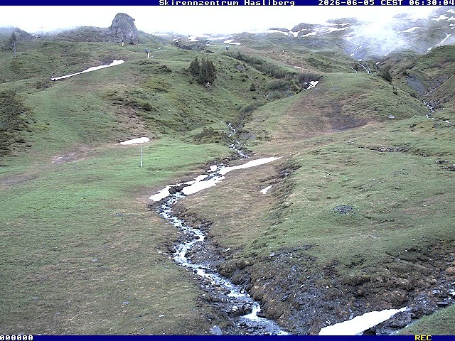 Archived image Webcam Meiringen-Hasliberg (1.884m)