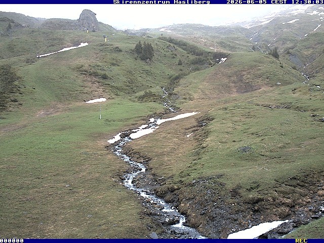 Archived image Webcam Meiringen-Hasliberg (1.884m)