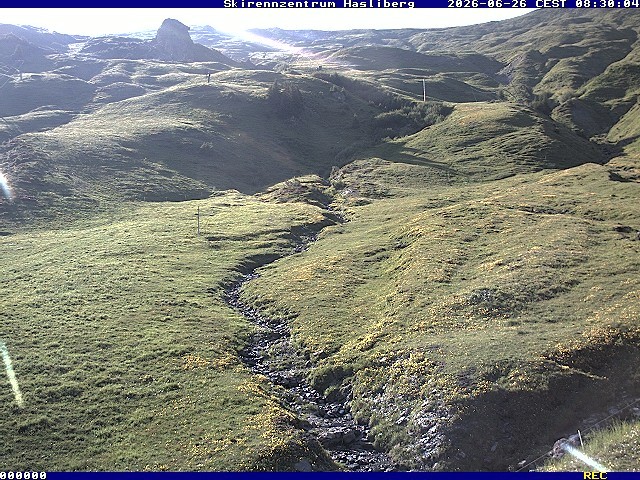 Archived image Webcam Meiringen-Hasliberg (1.884m)
