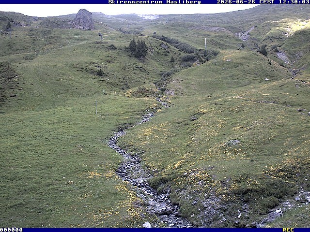 Archived image Webcam Meiringen-Hasliberg (1.884m)