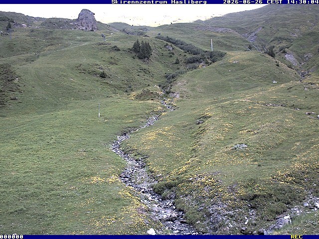Archived image Webcam Meiringen-Hasliberg (1.884m)