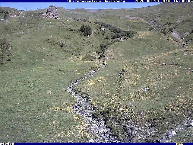 Archived image Webcam Meiringen-Hasliberg (1.884m)