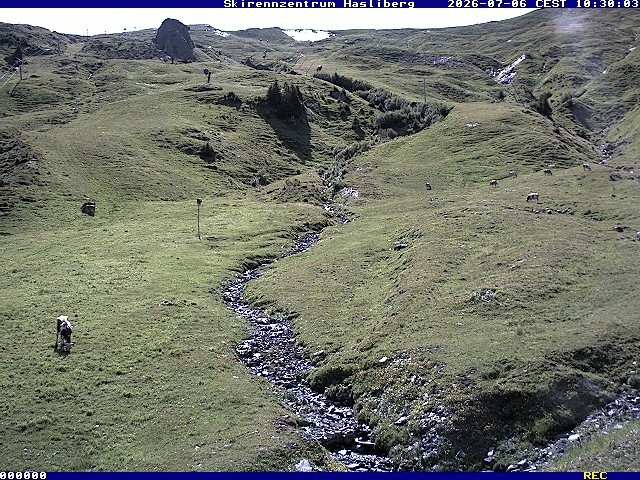 Archiv Foto Webcam Meiringen-Hasliberg (1.884m)