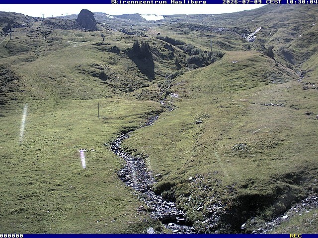Archiv Foto Webcam Meiringen-Hasliberg (1.884m)
