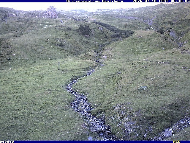 Archived image Webcam Meiringen-Hasliberg (1.884m)