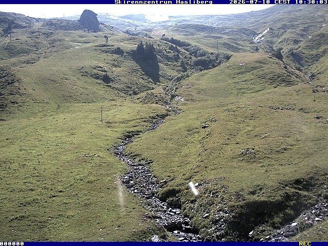 Archived image Webcam Meiringen-Hasliberg (1.884m)
