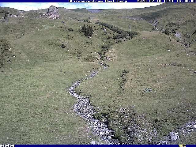 Archived image Webcam Meiringen-Hasliberg (1.884m)