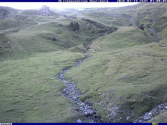 Archived image Webcam Meiringen-Hasliberg (1.884m)
