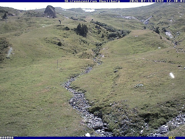 Archived image Webcam Meiringen-Hasliberg (1.884m)