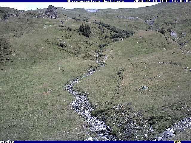 Archived image Webcam Meiringen-Hasliberg (1.884m)