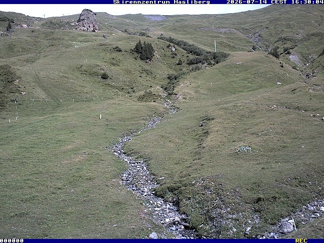 Archived image Webcam Meiringen-Hasliberg (1.884m)