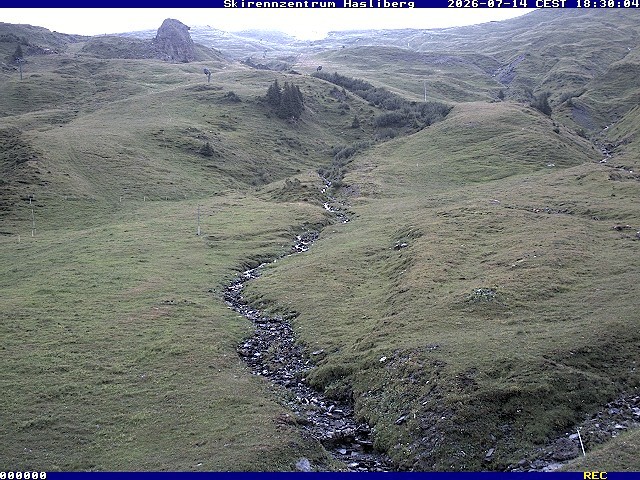 Archived image Webcam Meiringen-Hasliberg (1.884m)