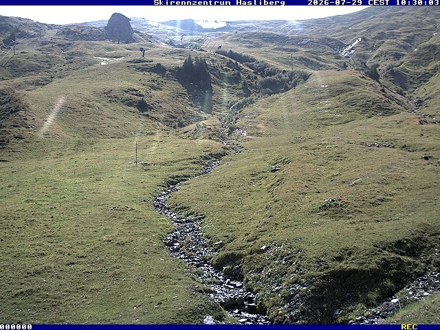 Archiv Foto Webcam Meiringen-Hasliberg (1.884m)