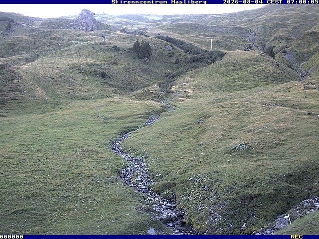 Archiv Foto Webcam Meiringen-Hasliberg (1.884m)