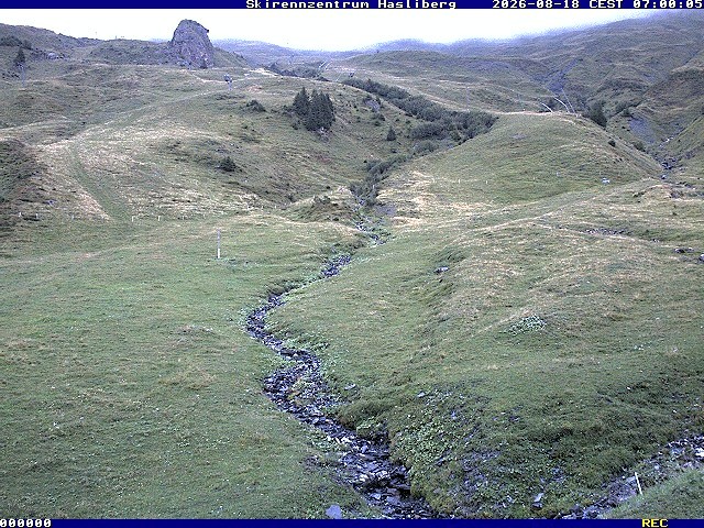 Archiv Foto Webcam Meiringen-Hasliberg (1.884m)