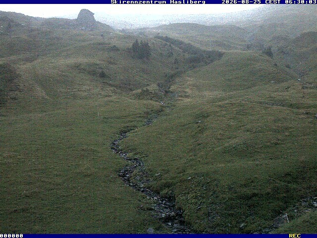 Archived image Webcam Meiringen-Hasliberg (1.884m)