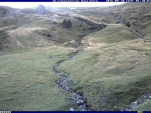 Archived image Webcam Meiringen-Hasliberg (1.884m)