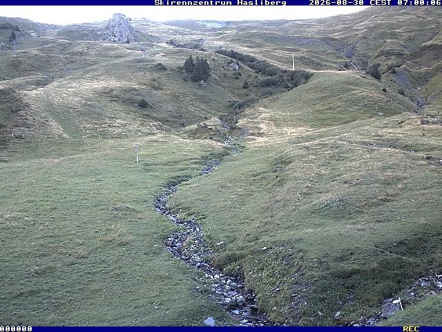 Archived image Webcam Meiringen-Hasliberg (1.884m)