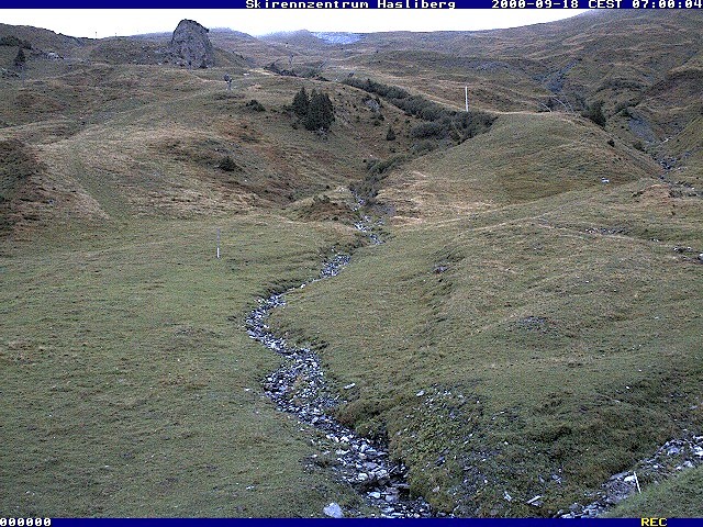 Archiv Foto Webcam Meiringen-Hasliberg (1.884m)