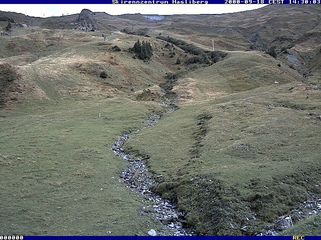 Archiv Foto Webcam Meiringen-Hasliberg (1.884m)