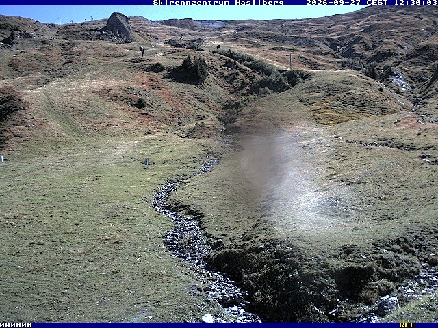 Archiv Foto Webcam Meiringen-Hasliberg (1.884m)