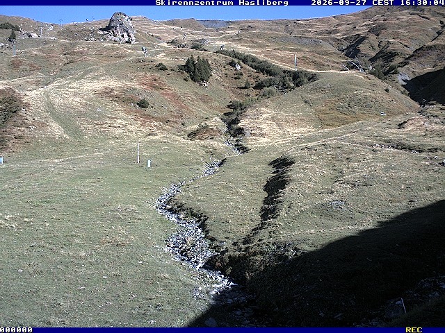 Archiv Foto Webcam Meiringen-Hasliberg (1.884m)