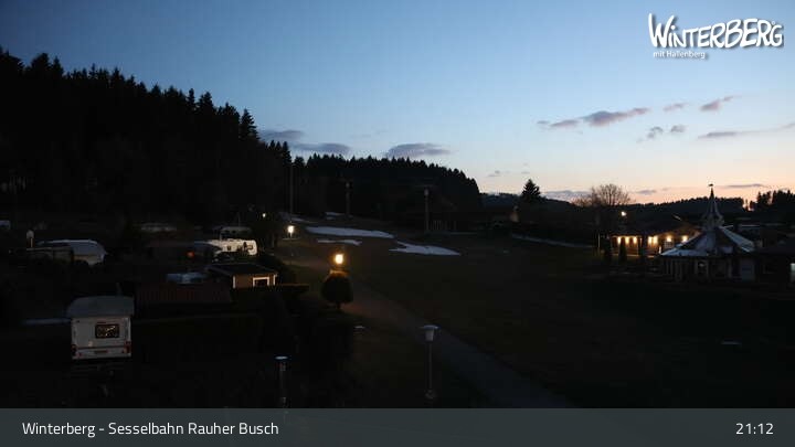 Archiv Foto Webcam Winterberg: Blick auf die Sesselbahn "Rauher Busch"