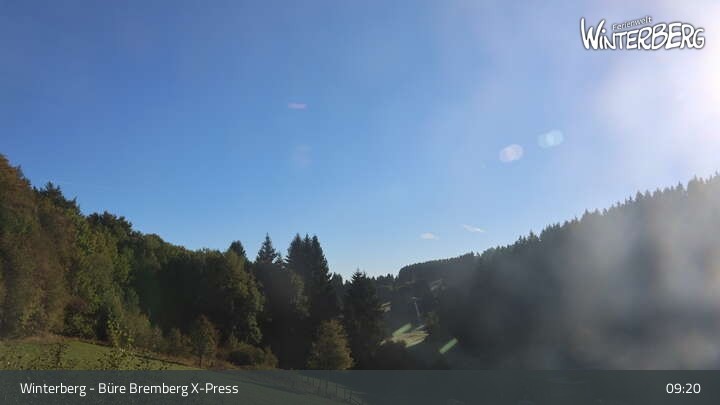 Archiv Foto Webcam Winterberg: Blick Büre Bremberg X-Press