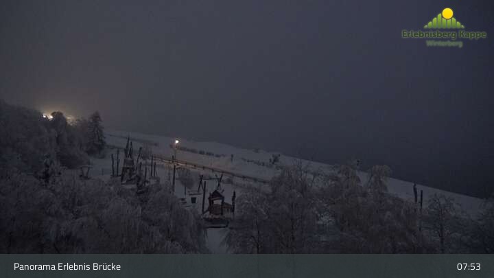 Archived image Webcam Winterberg: View Kappe