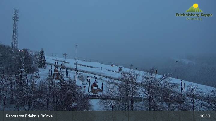 Archived image Webcam Winterberg: View Kappe