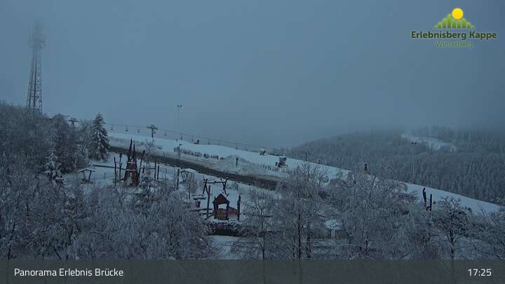 Archiv Foto Webcam Winterberg: Blick auf den Erlebnisberg Kappe