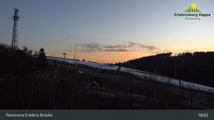 Archiv Foto Webcam Winterberg: Blick auf den Erlebnisberg Kappe