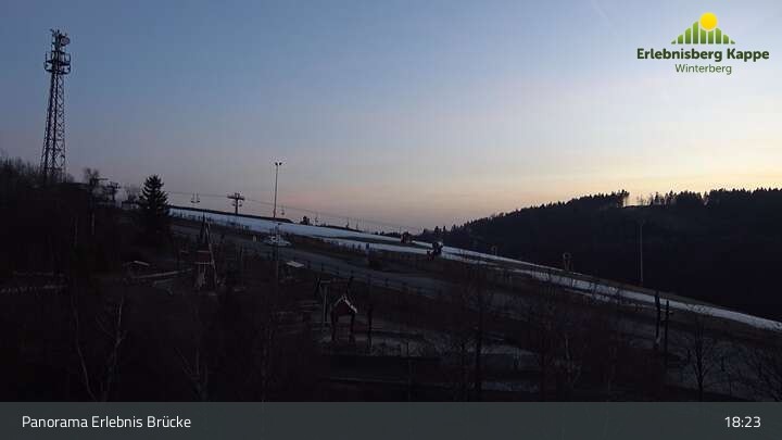Archiv Foto Webcam Winterberg: Blick auf den Erlebnisberg Kappe