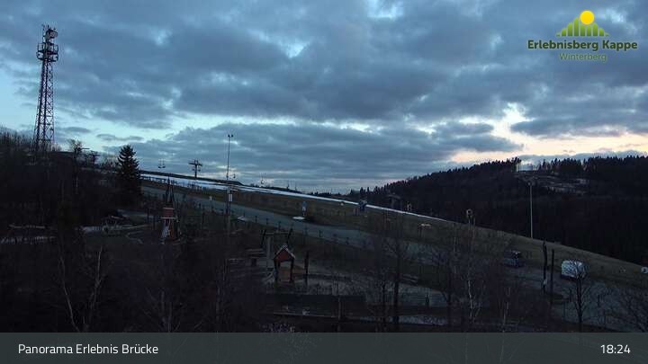 Archiv Foto Webcam Winterberg: Blick auf den Erlebnisberg Kappe