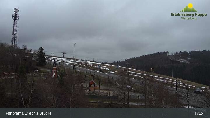 Archiv Foto Webcam Winterberg: Blick auf den Erlebnisberg Kappe
