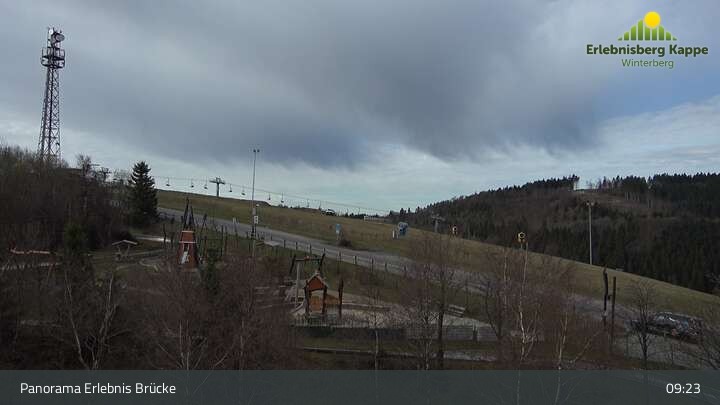 Archiv Foto Webcam Winterberg: Blick auf den Erlebnisberg Kappe