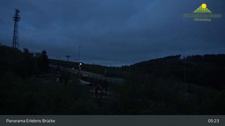 Archived image Webcam Winterberg: View Kappe