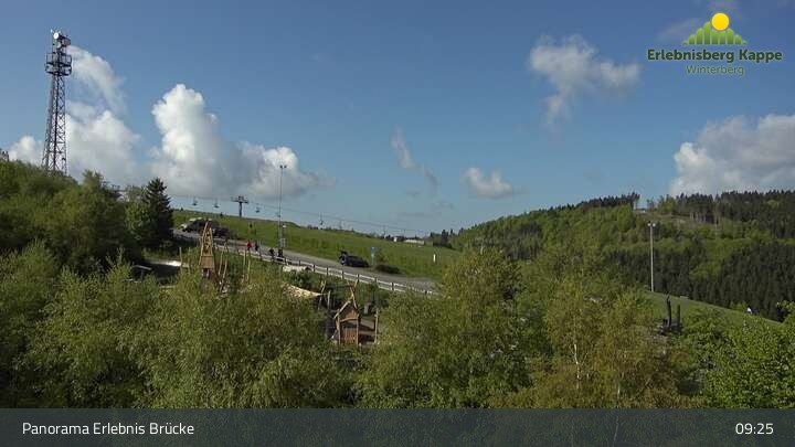 Archiv Foto Webcam Winterberg: Blick auf den Erlebnisberg Kappe