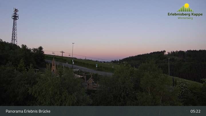 Archiv Foto Webcam Winterberg: Blick auf den Erlebnisberg Kappe