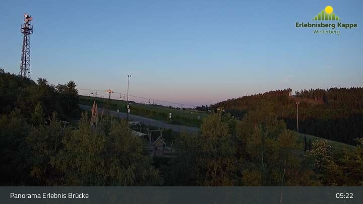 Archiv Foto Webcam Winterberg: Blick auf den Erlebnisberg Kappe