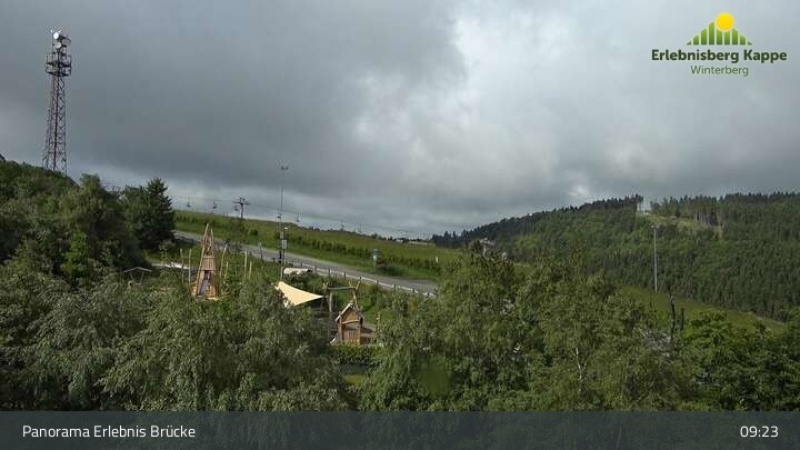 Archiv Foto Webcam Winterberg: Blick auf den Erlebnisberg Kappe
