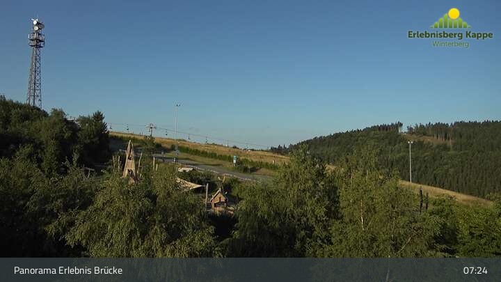 Archiv Foto Webcam Winterberg: Blick auf den Erlebnisberg Kappe
