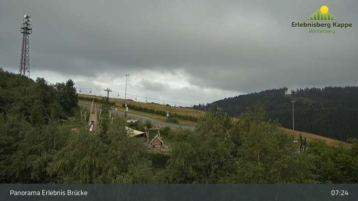 Archiv Foto Webcam Winterberg: Blick auf den Erlebnisberg Kappe