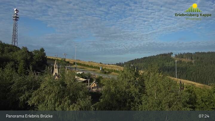 Archived image Webcam Winterberg: View Kappe