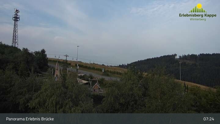 Archiv Foto Webcam Winterberg: Blick auf den Erlebnisberg Kappe