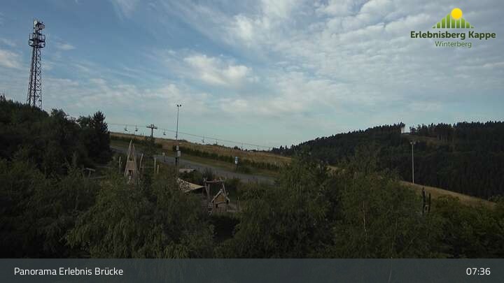 Archiv Foto Webcam Winterberg: Blick auf den Erlebnisberg Kappe