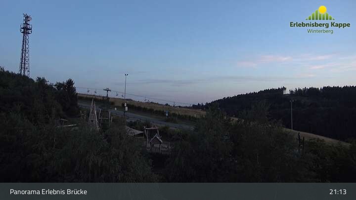 Archiv Foto Webcam Winterberg: Blick auf den Erlebnisberg Kappe