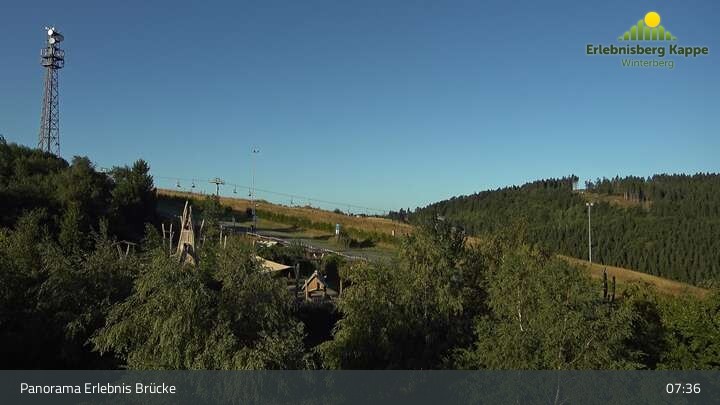 Archived image Webcam Winterberg: View Kappe