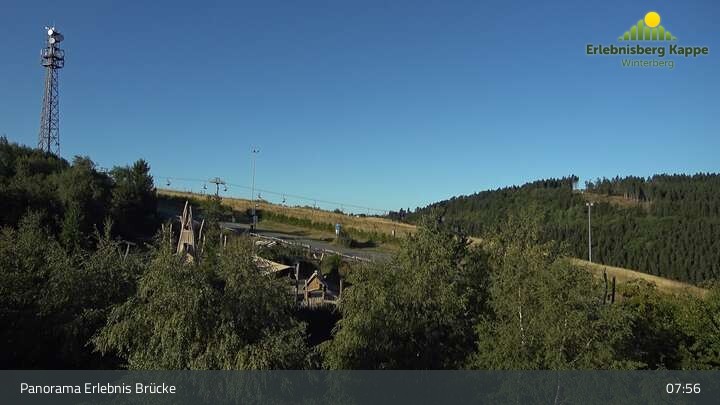 Archived image Webcam Winterberg: View Kappe