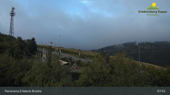 Archiv Foto Webcam Winterberg: Blick auf den Erlebnisberg Kappe